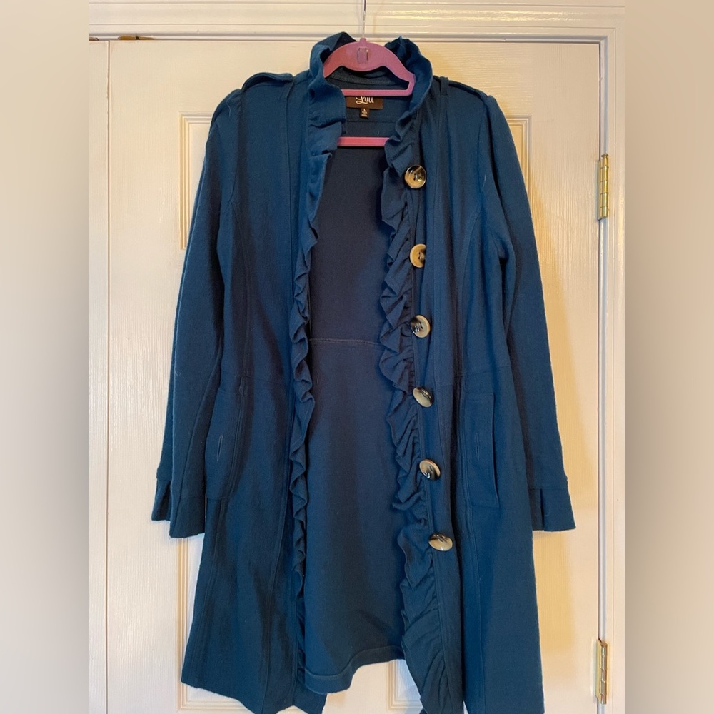 Teal coat